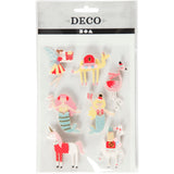 Http: www.cchobby.nl 3d-stickers-flamingo-lama-zeemeermin-h-50-60-mm-b-30-45-mm-dikte-7-mm-7-stuk-1-doos