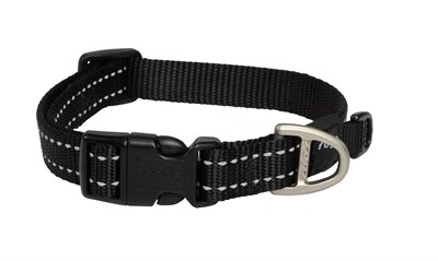 ROGZ FOR DOGS Snake collar Black