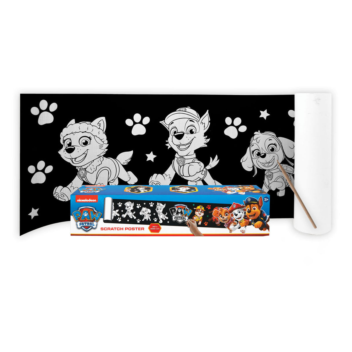 Paw Patrol Scratch Plakat