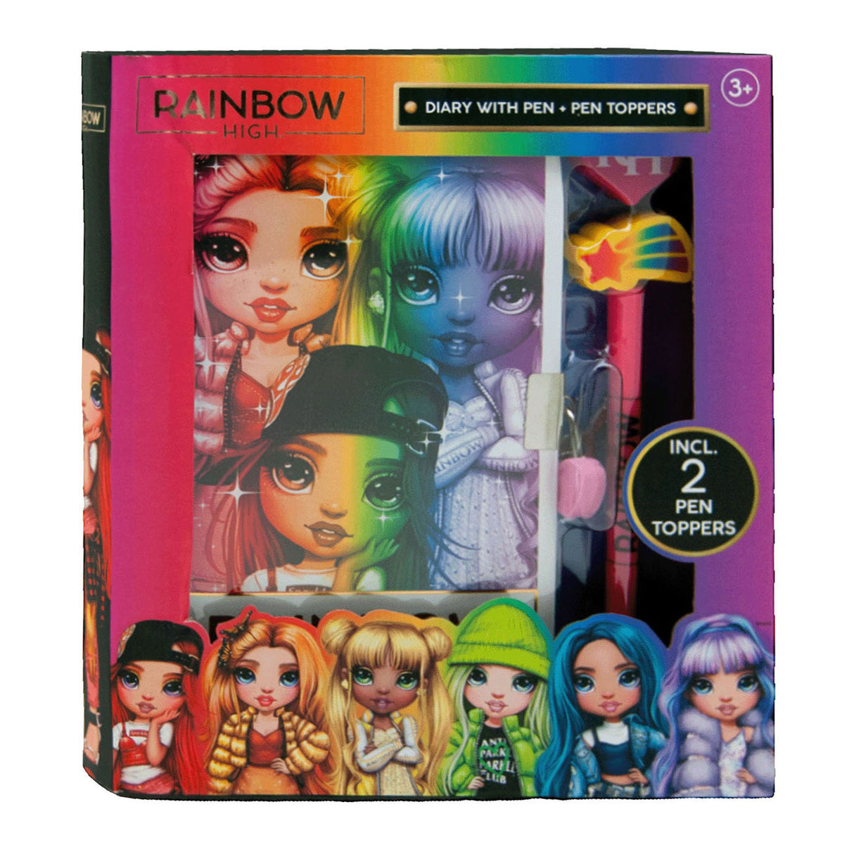 Rainbow High Rainbow High Diary med kuglepenne