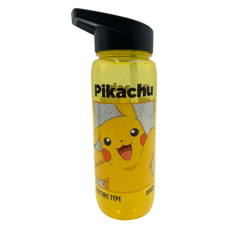 Pokémon pikachu drinkfles geel - 600 ml. met drinktuit