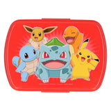Pokémon red funny plastic sandwich box