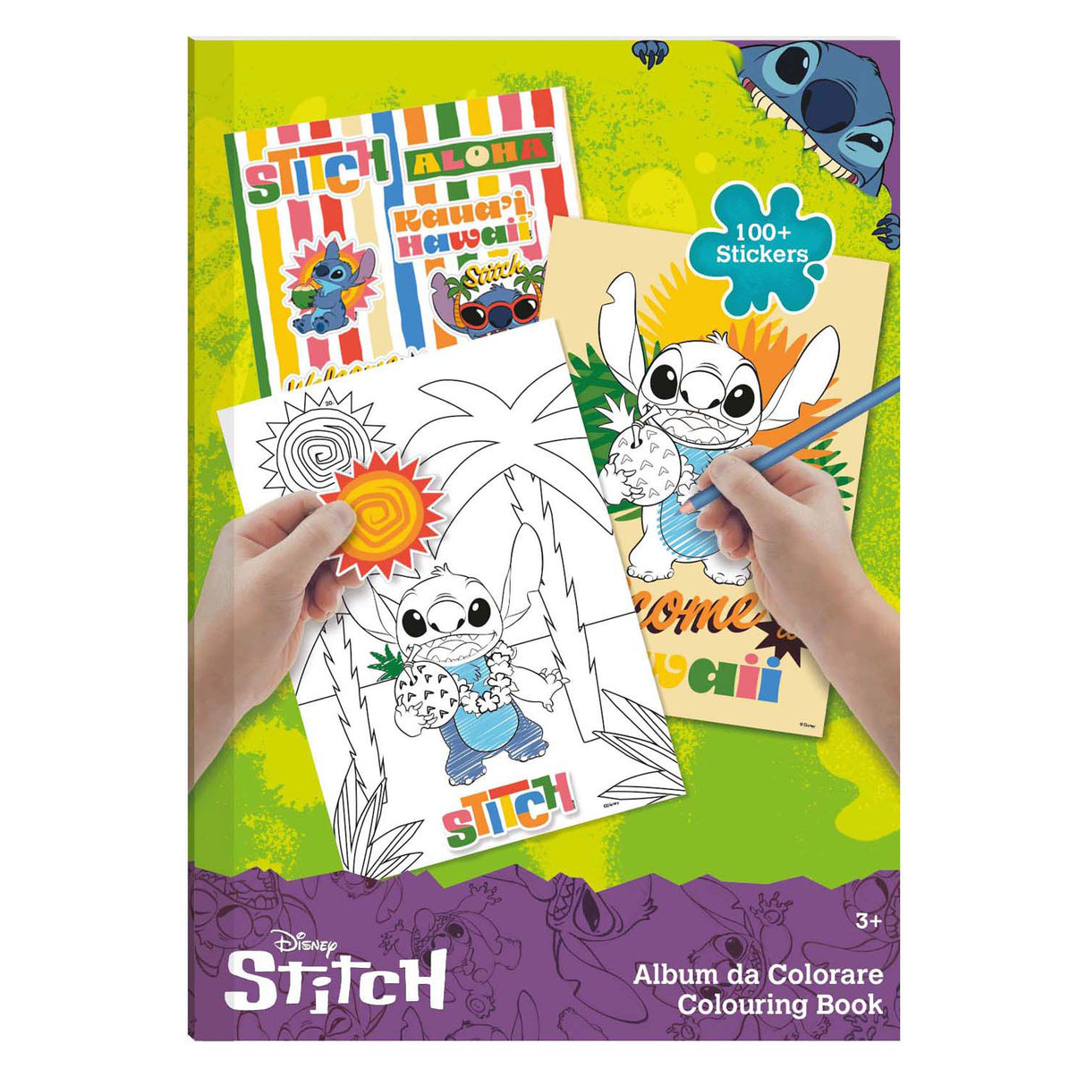 Disney stitch kleurboek