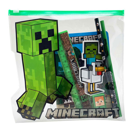 Speelgoedland minecraft shaped etui gevuld