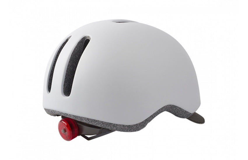 Polisport Helmet pendler Matt White Grey M 54-58cm