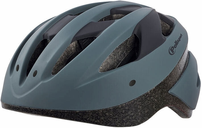 Sportride de casco para bicicletas PoliSport MTB M (54-58 cm) - Mateo gris oscuro Matt