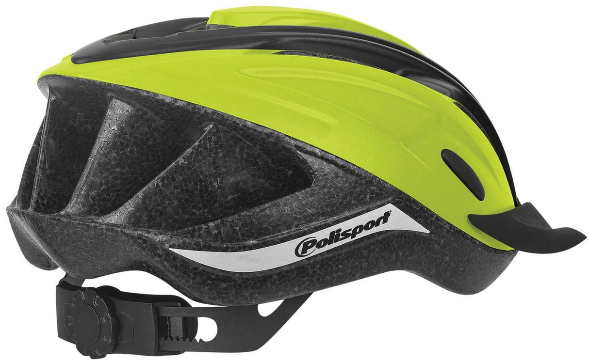 Pol Ride dans le casque de vélo L 58-62 cm Flugoud jaune noir