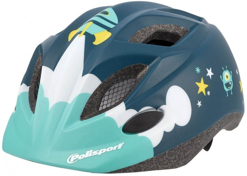 Casco per biciclette Polisport Spaceship XS 48-52 cm - Bluew scuro