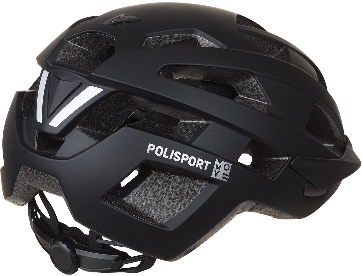 PoliSport Helm City Move M 54-58 cm Negro