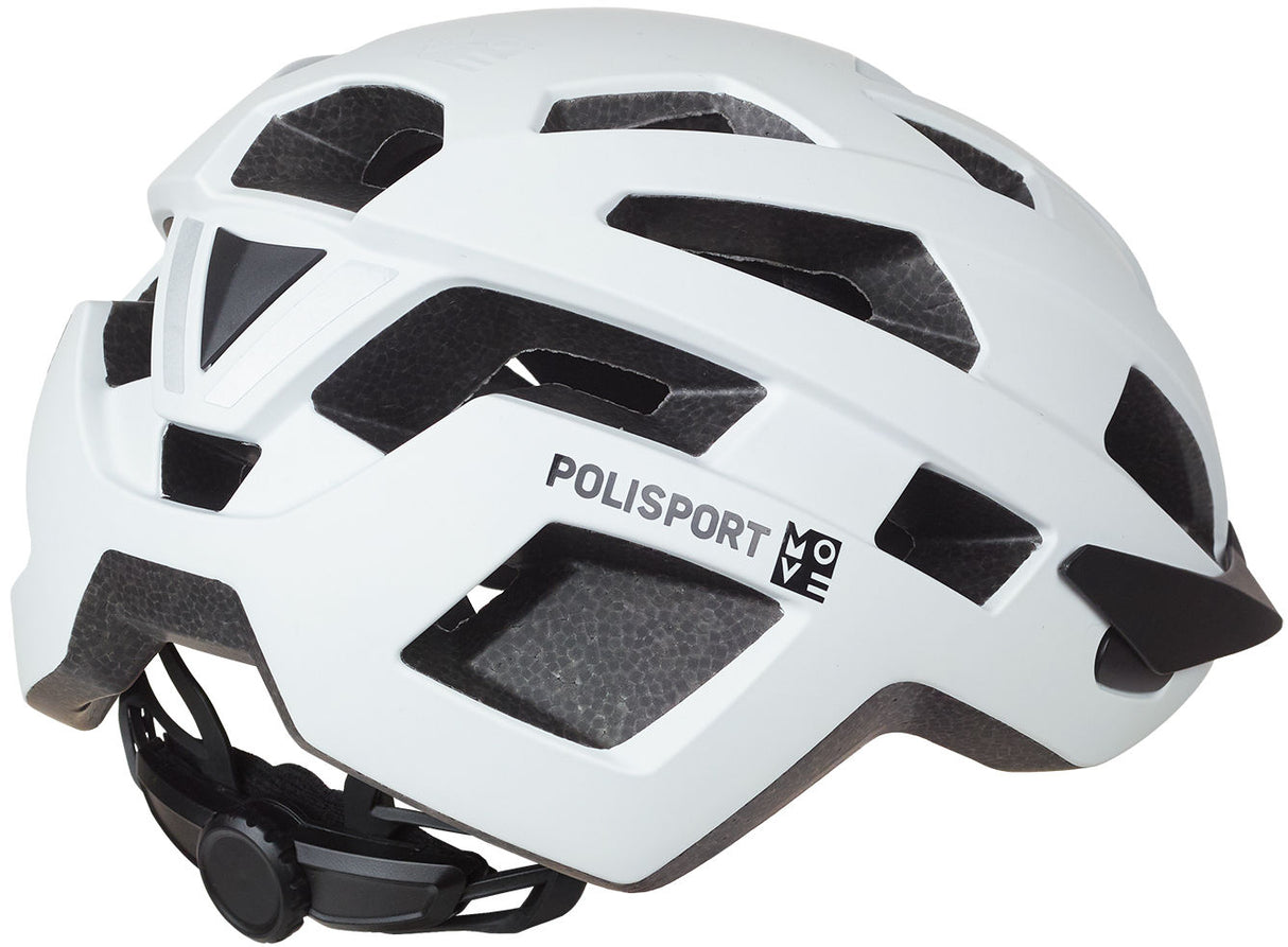 PoliSport Helm City L 58-61 cm blanco