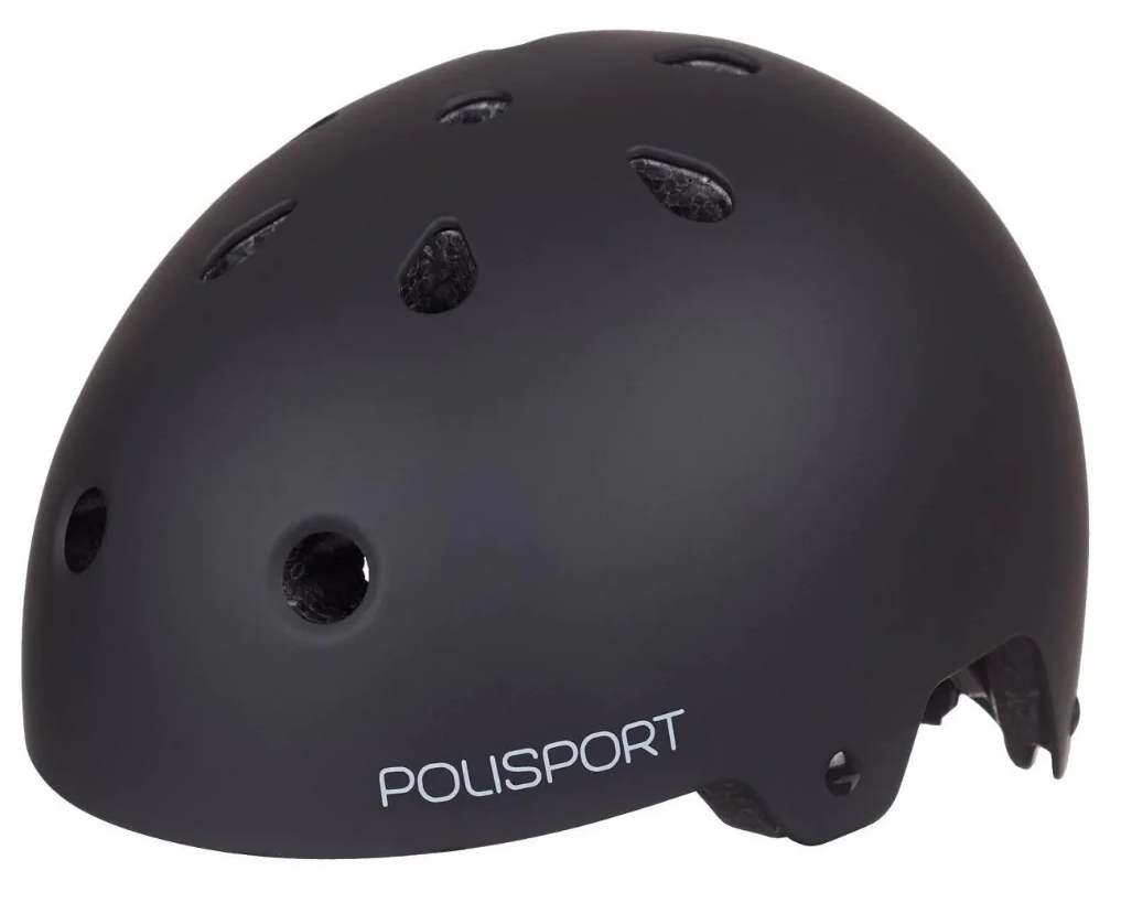 PoliSport Urban Pro kolesarska čelada M 55-58cm črna