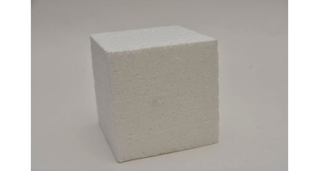 Kubus 10 x 10 x 10 cm styropor