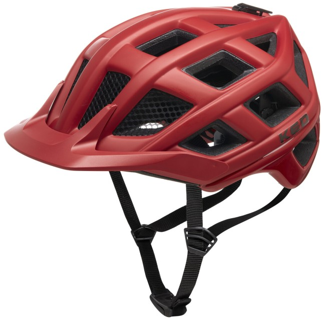 KED FIETSHELM CROM XL (60-64 cm) Crimson Red Matt