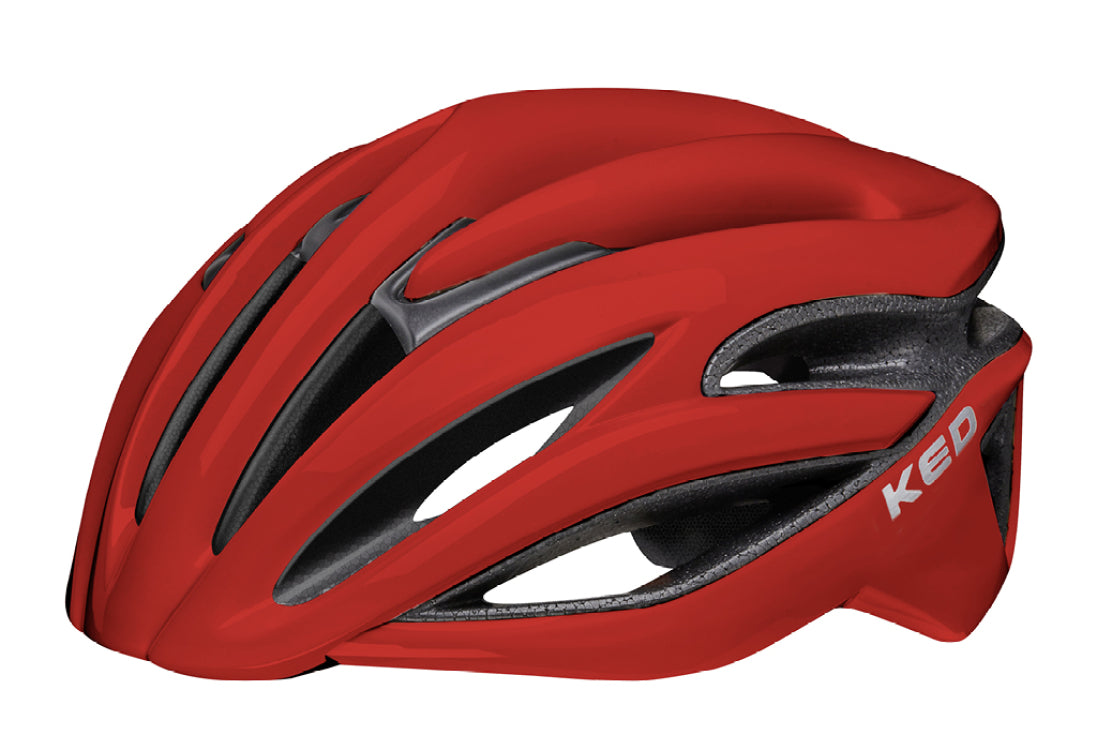 Ked Fietshelm Rayzon L (57-61 cm) rosso ardente