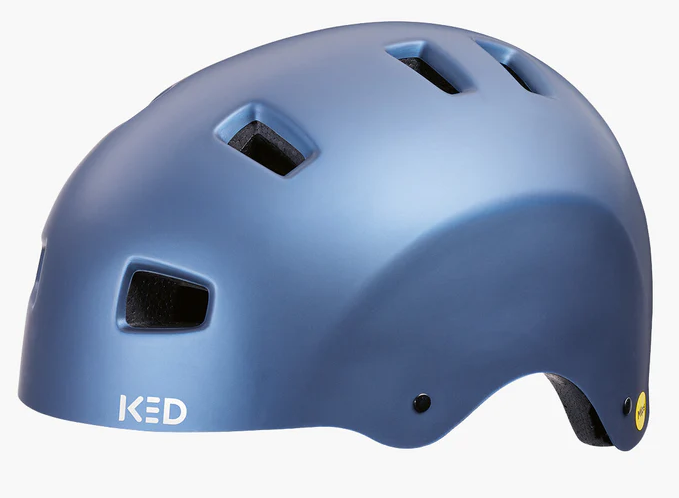 Casco da bicicletta Ked Citro L (57-62 cm) Blue Metallic Matt