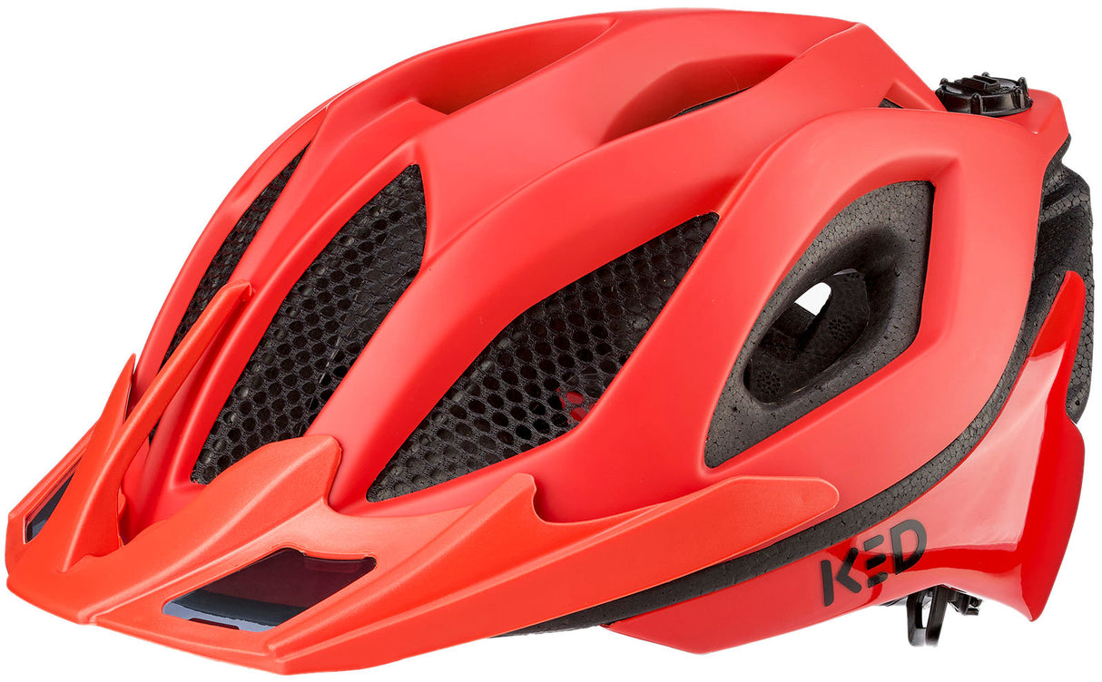 Ked Fietshelm Spiri II Trend L 55-61 cm MATTO ROSSO FIERINE