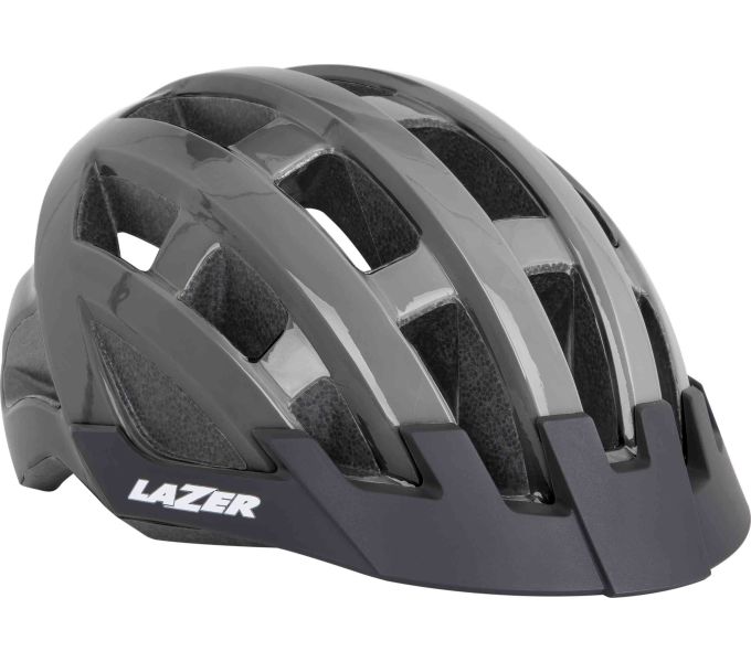 Lazer Bicycle Helmet Lazer Compact Unisize (54-61 cm) Titanio