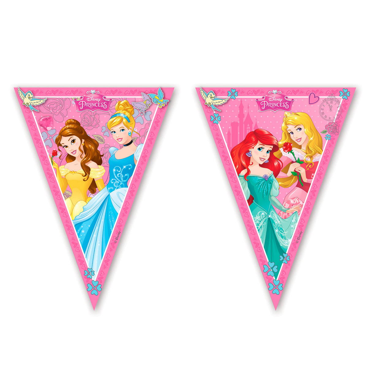 Disney Princess flag line