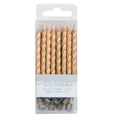 Folat bv gouden kaarsjes, 16st.