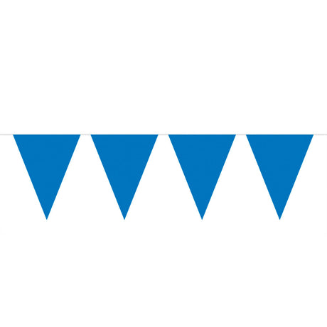 Folat bv blauwe mini vlaggenlijn, 3mtr.