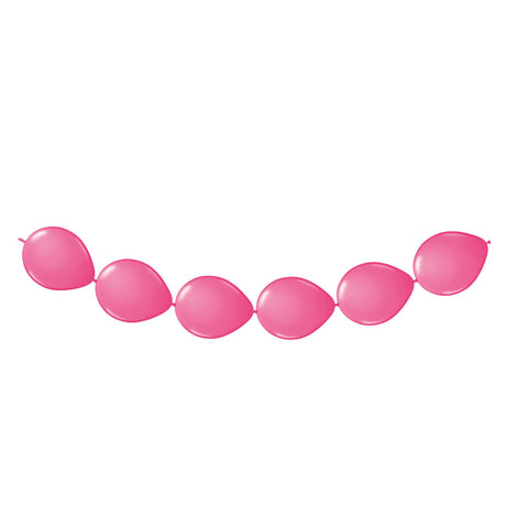 Folat bv magenta knoopballonnen, 8st.