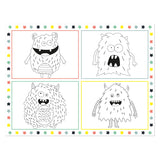 Folat BV Coloring Page Placemat Monster Bash, 6.