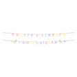 Folat bv letterslinger unicorns rainbows, 2st.