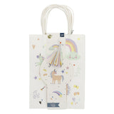 Folat bv uitdeelzakjes unicorns rainbows, 6st.
