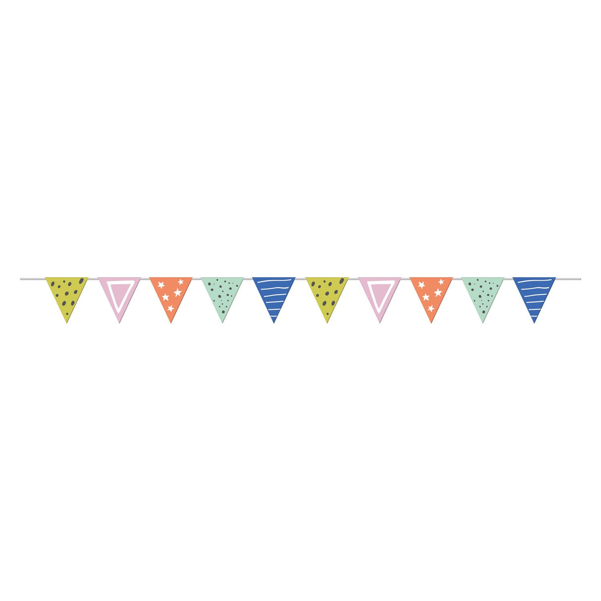 Folat BV Paper Flag -Linie Party 6 Meter