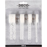 Creativ company http: www.cchobby.nl paper-lace-borders-b-8-23-mm-wit-4x2-m-1-doos