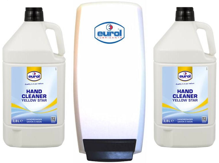 Eurol HandCleaner Starterpack, y compris le distributeur