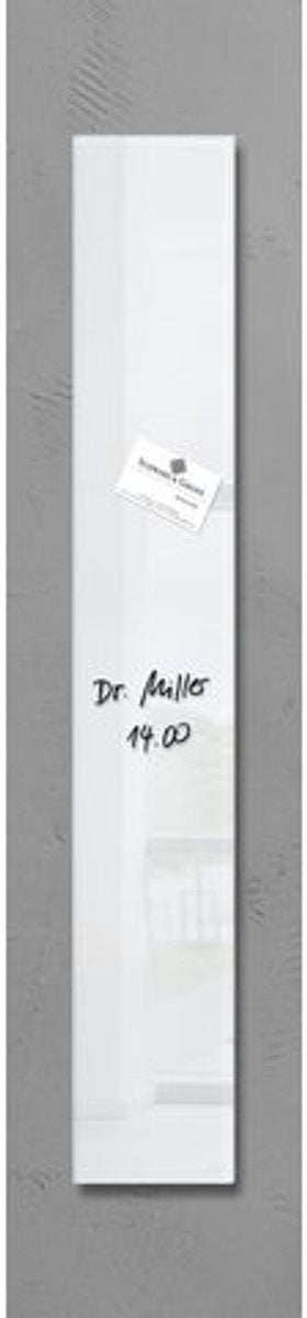 Sigel glasmagneetbord artverum 12x78cm superwit