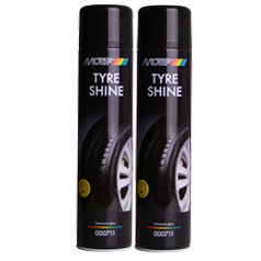 Tyreshine bandenzwart Motip