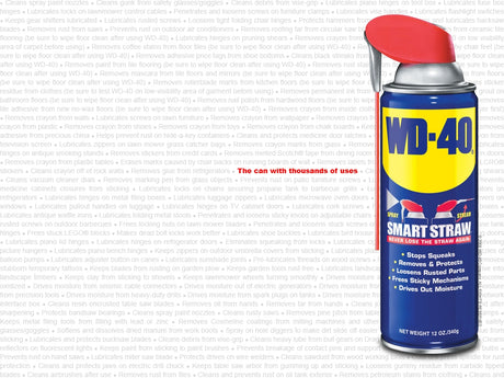 Spray multi-usure WD40 WD40 avec paille de 300 ml