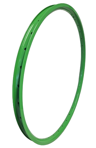 Alloy rim 28 29 inch 622 700c - 30 mm double walled 36 hole 14g green RAL6018