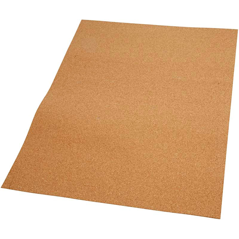 Creativ company kurk plaat 35x45 cm 4 stuks