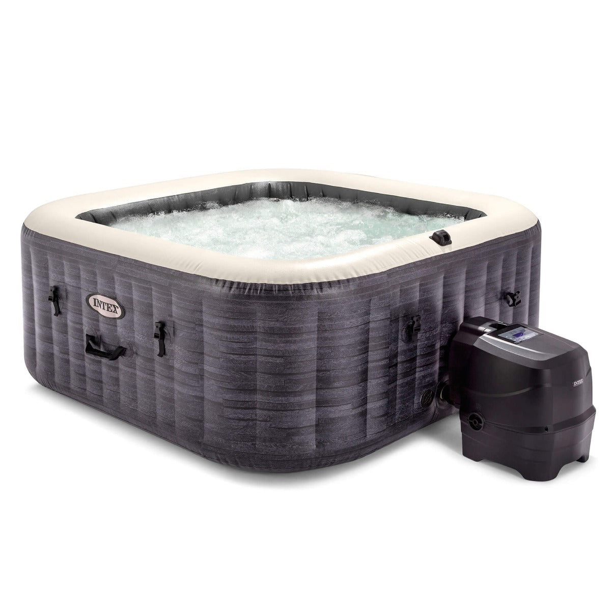 Intex PureSpa Greystone Deluxe opblaasbare jacuzzi