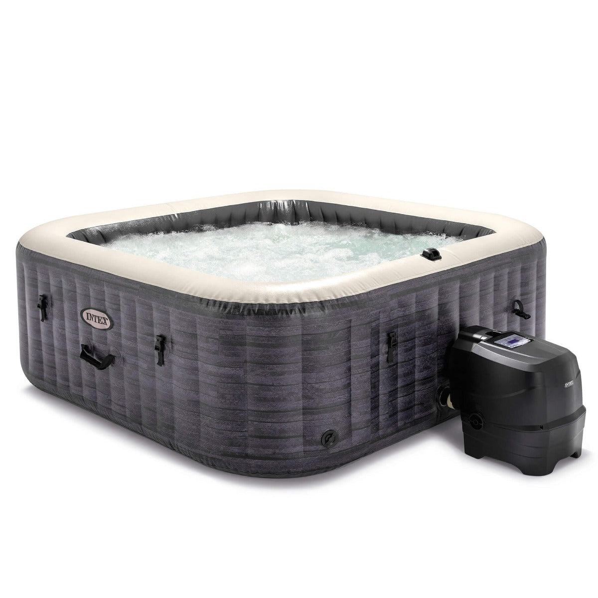 Intex PureSpa Greystone Deluxe opblaasbare jacuzzi