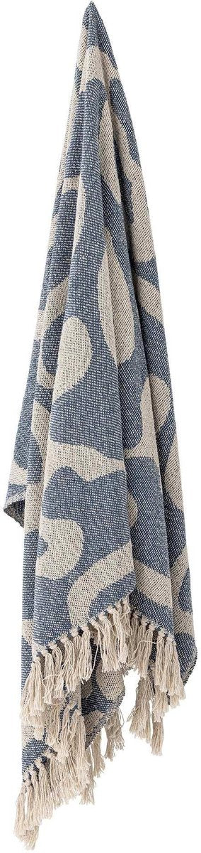Bloomingville salobre throw - plaid