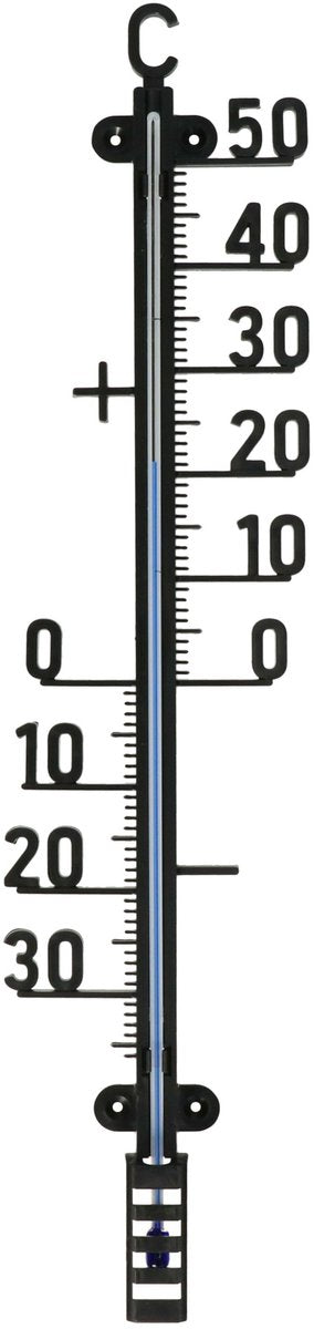 Tfa dostmann tfa buiten thermometer - analoog - metaal - koper - 28 x 7 cm - buiten - tuindecoratie