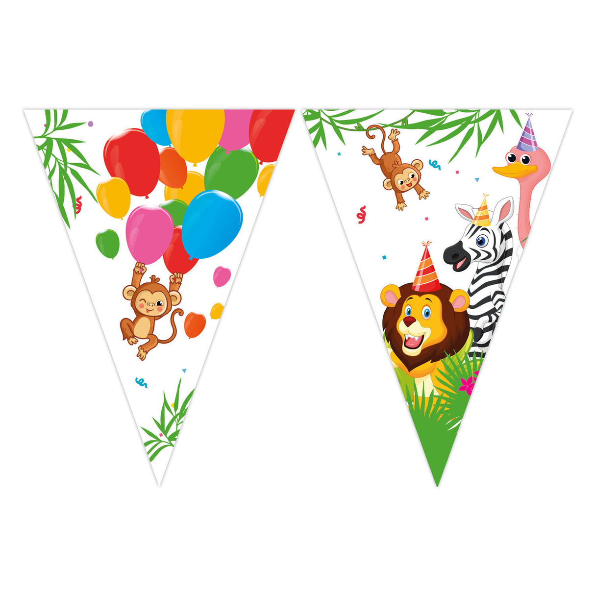 Balóny FSC linie Globos Paper Flag Line. 3mtr.