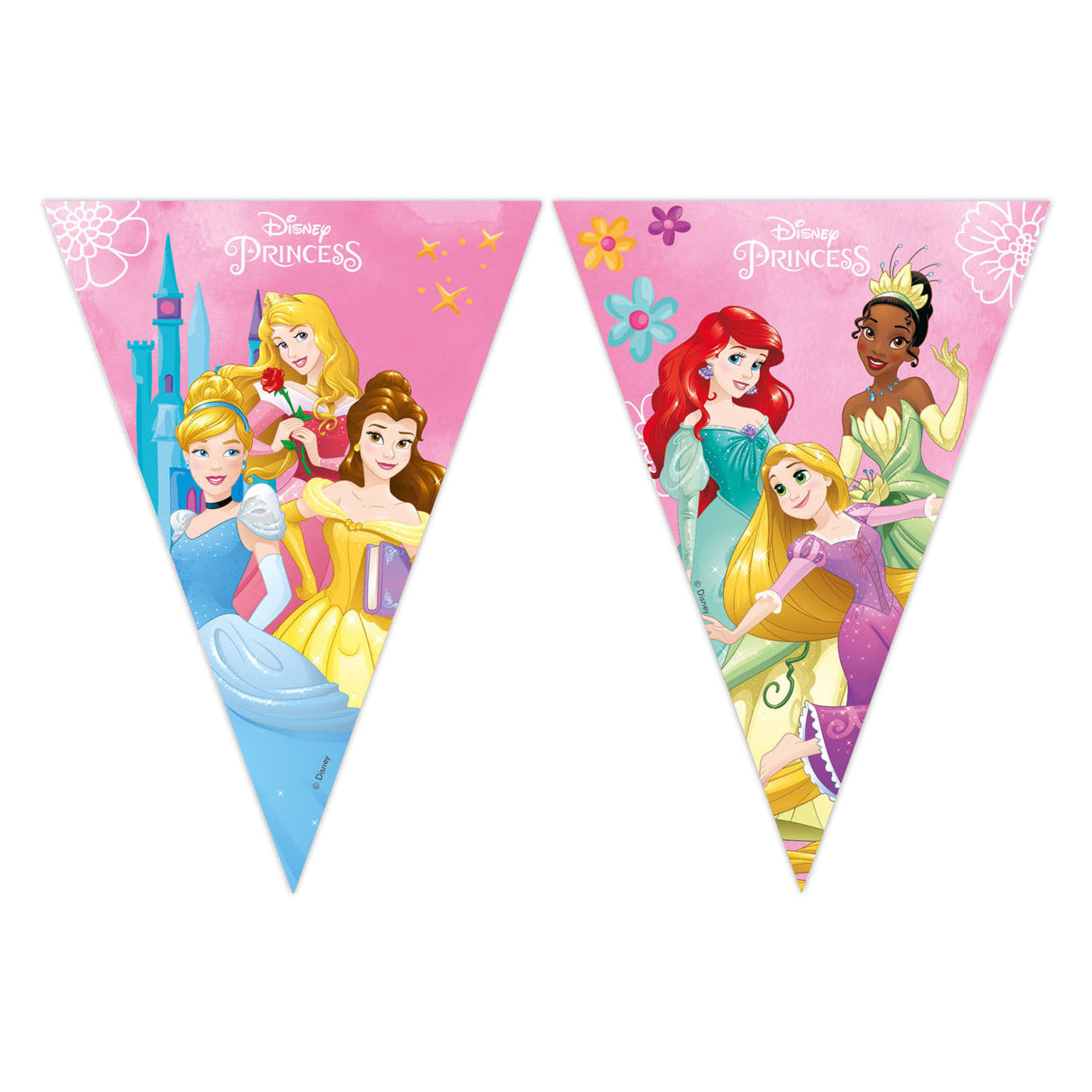 Globos Paper Flag Line FSC Princess Live Your Story, 3MTR.