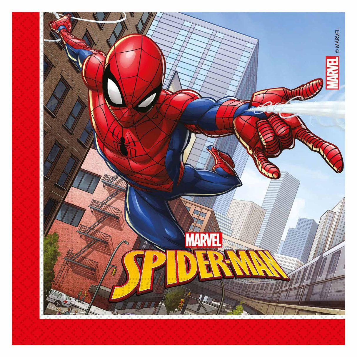 Globos papieren servetten fsc spider-man, 20st.