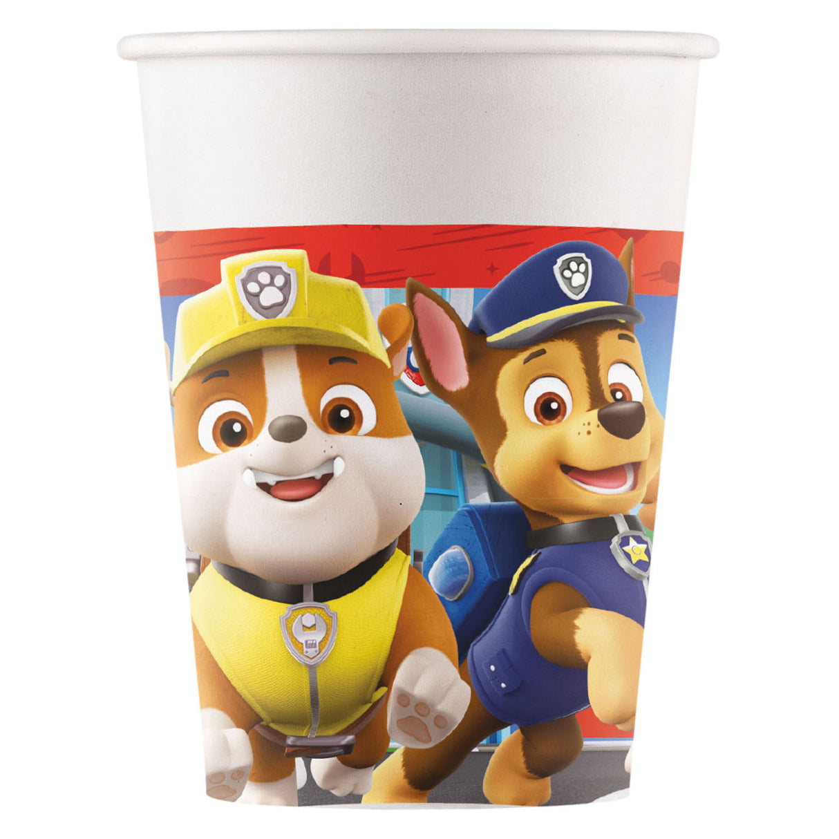 Globos paper cups FSC Rescue Heroes, 8st.