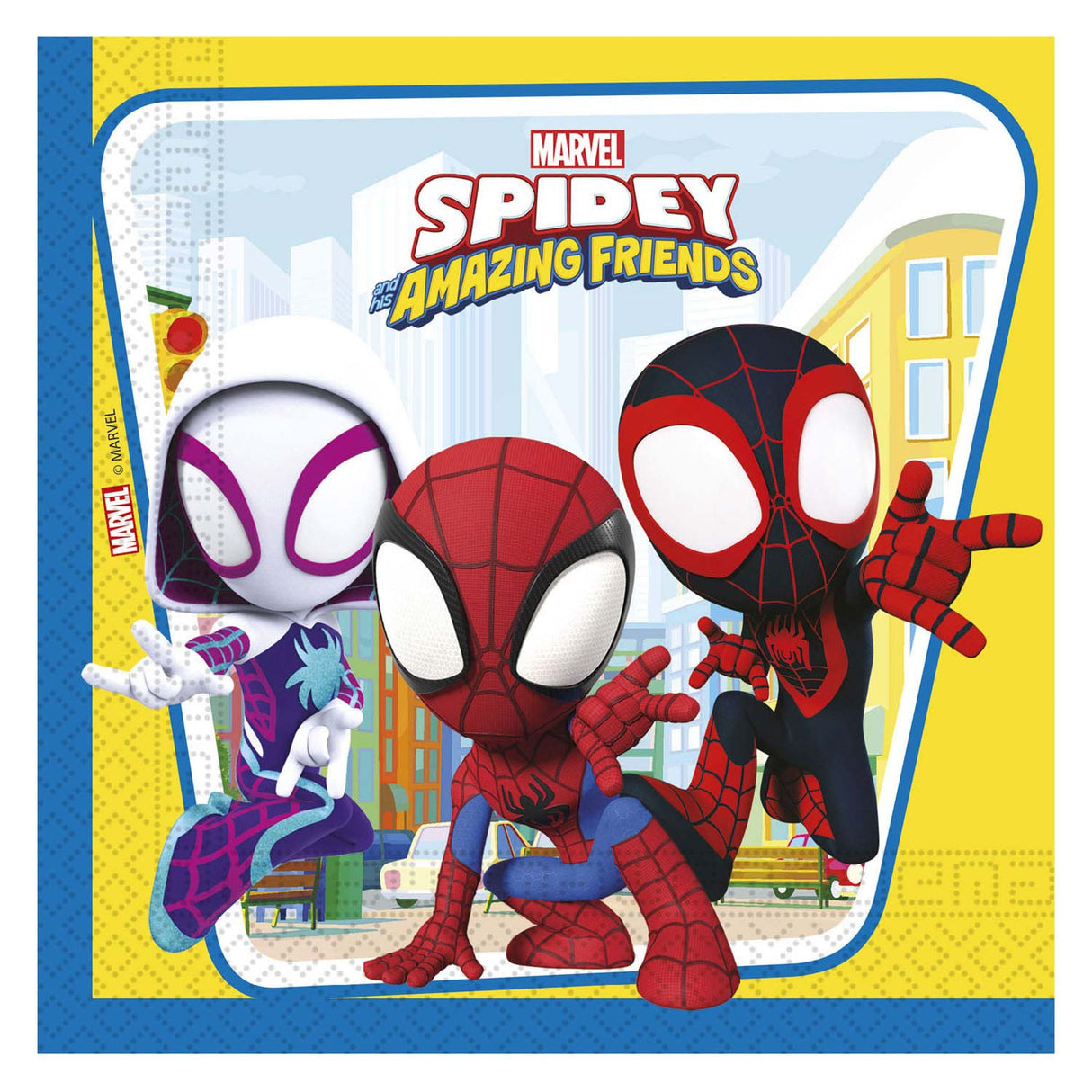 Globos Paper NAPKINS FSC Spidey, 20st.