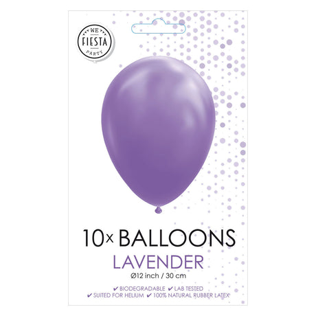 Globos Balloons Lavendel 30 cm, 10st.