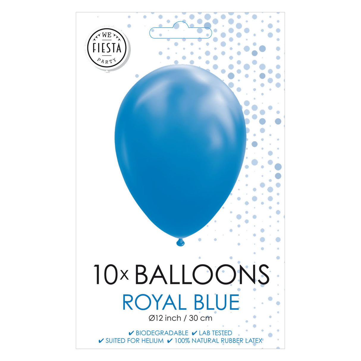 Globos Ballonons Royal blo, 30cm, 10st.