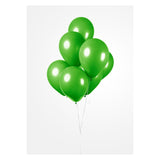 Globos Balloons Lime Green, 30cm, 10st.