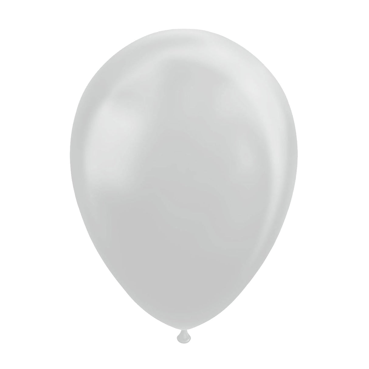 Globos Balloons Metallic Silver 30 cm, 10st.