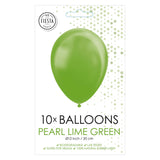 Globos Balloons Lime Green 30 cm, 10st.